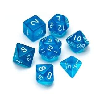 GREIFENFELS - TRANSPARENT SERIES: BLUE - NUMBERS: WHITE