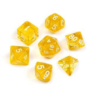 GREIFENFELS - TRANSPARENT SERIES: YELLOW - NUMBERS: WHITE