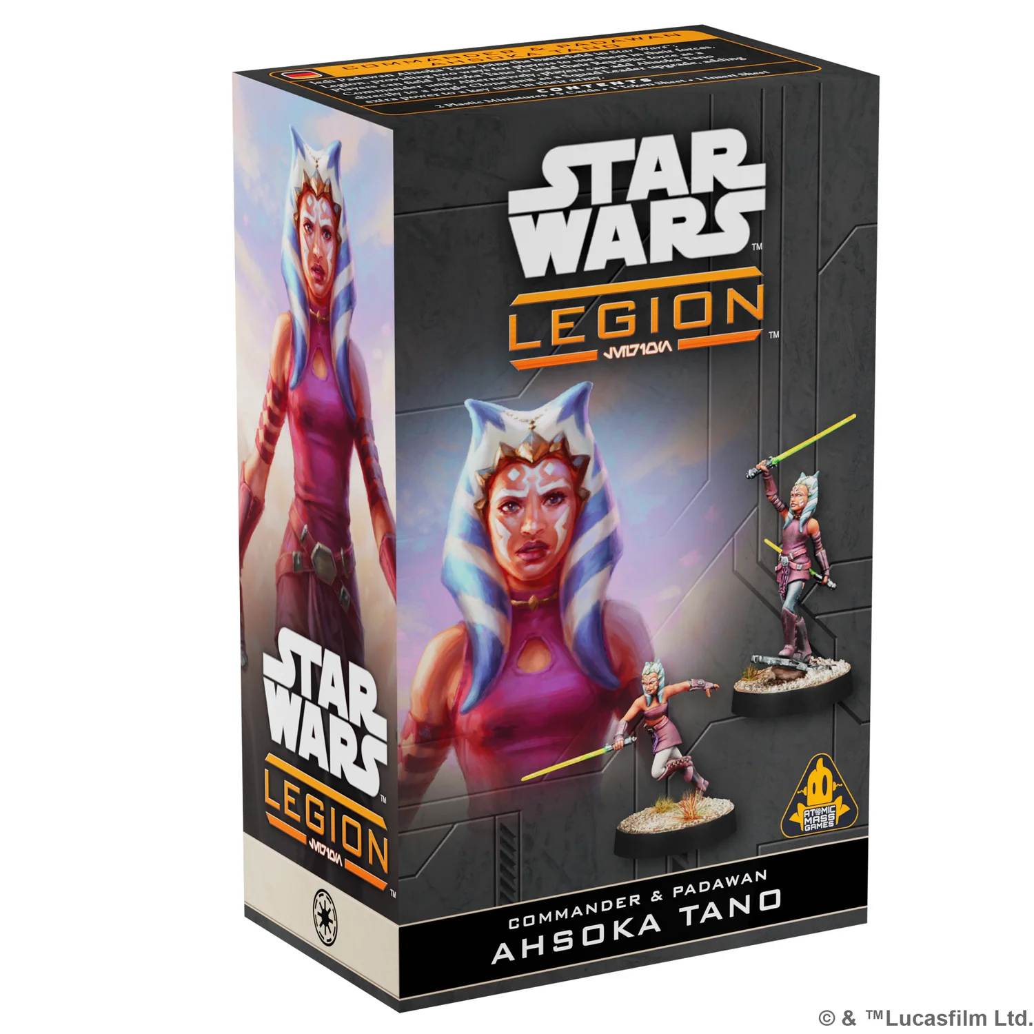 COMMANDER AND PADAWAN AHSOKA TANO
