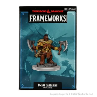 D&D FRAMEWORKS DWARF BARBARIAN