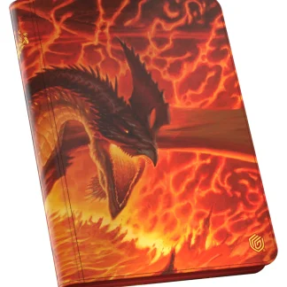 ULTIMATE GUARD Zipfolio 360 Xenoskin Magic: The Gathering "Tarkir: Dragonstorm" - Magmatic Hellkite