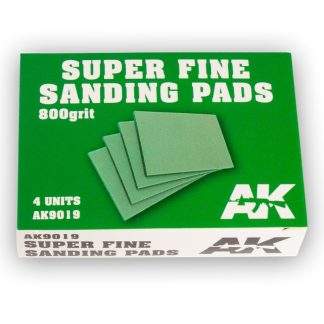 SUPER FINE SANDING PADS 800GRIT 4 UNITS