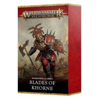 WARSCROLL CARDS: BLADES OF KHORNE