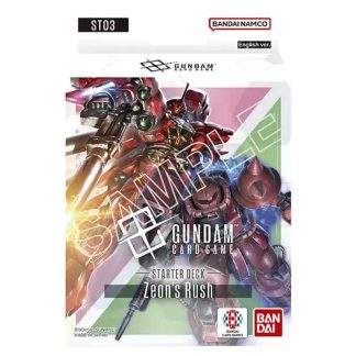 Gundam Card Game: Zeon’s Rush Starter Deck