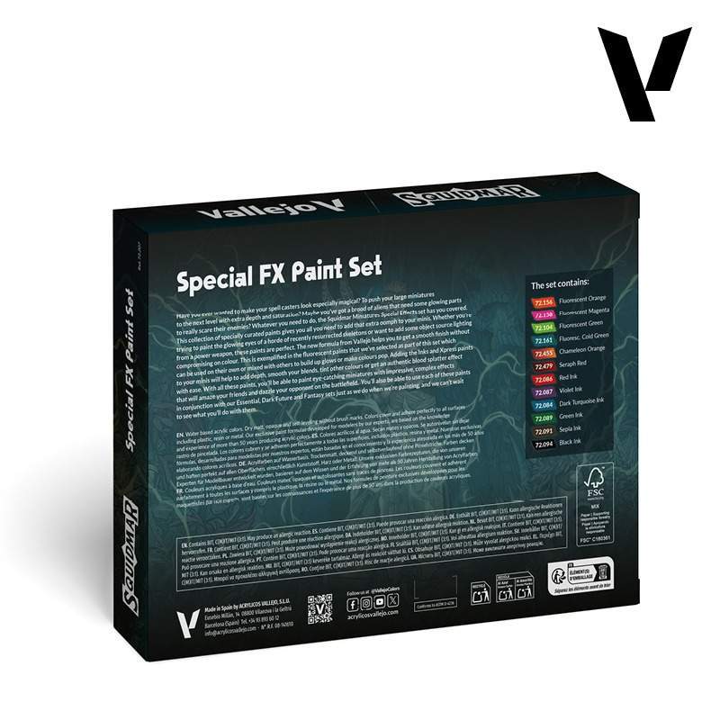 SQUIDMAR: SPECIAL FX PAINT SET - Image 2