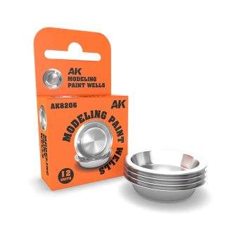 AK MODELING PAINT WELLS 12 UNITS