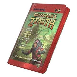 ULTIMATE GUARD ZIPFOLIO 360 XENOSKIN MAGIC THE GATHERING: EDGE OF ETERNITIES GREEN SUNS ZENITH
