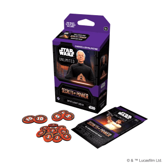 Star Wars: Unlimited - Secrets of Power Spotlight Deck Chancellor Palpatine