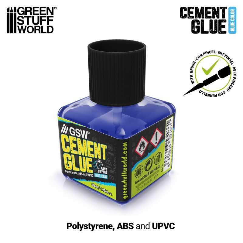 CEMENT GLUE BLUE 40ML - Bild 2