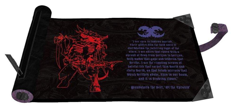 Tyranids Dice Scroll