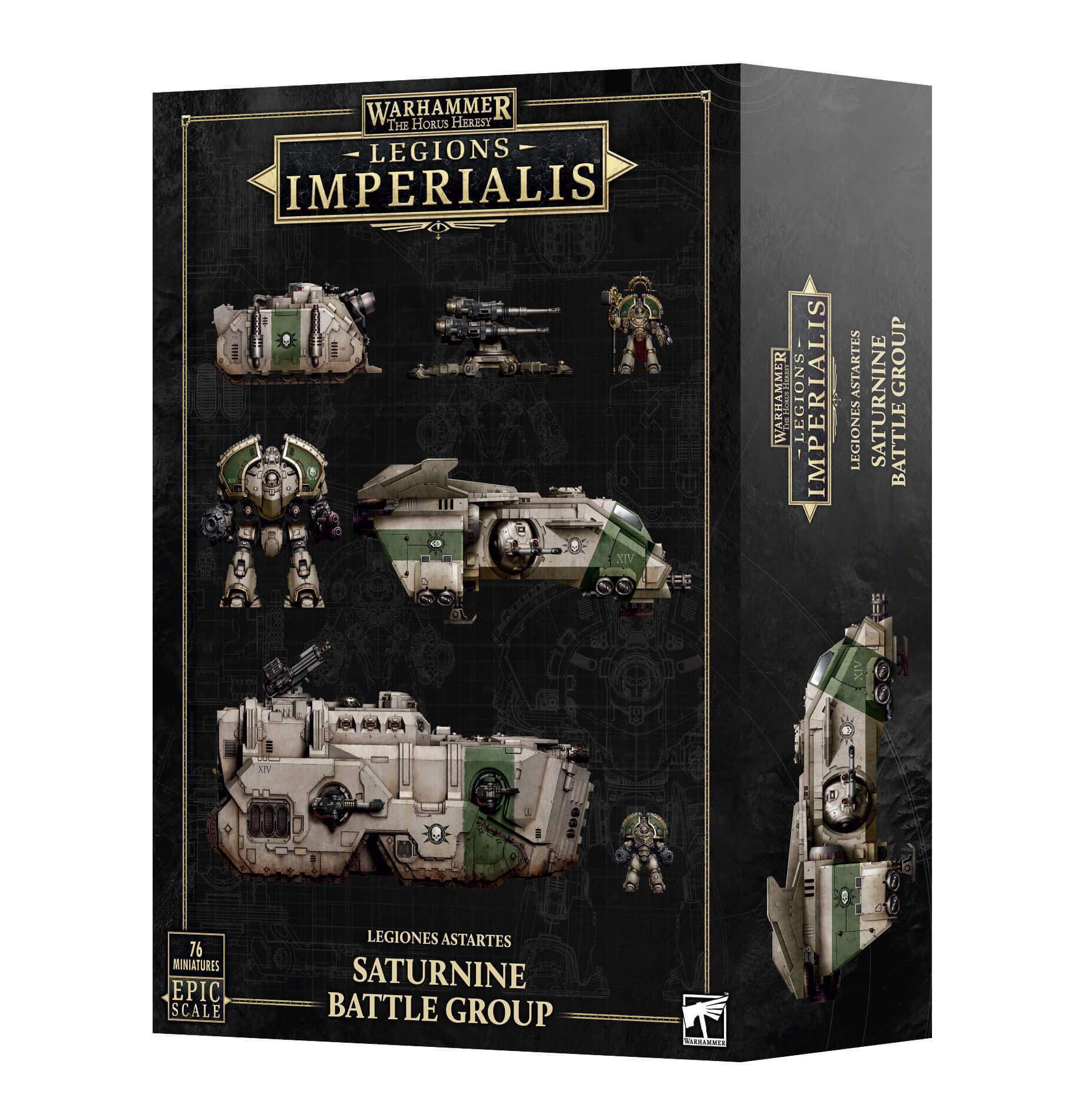 LEGION IMPERIALIS :SATURNINE BATTLE GROUP