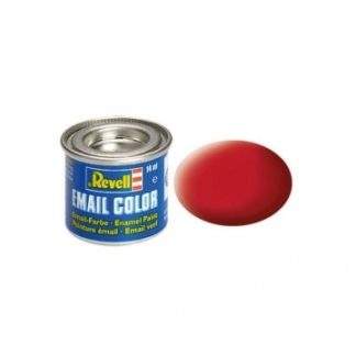 Enamel 14 ml. Carmine Red Mat