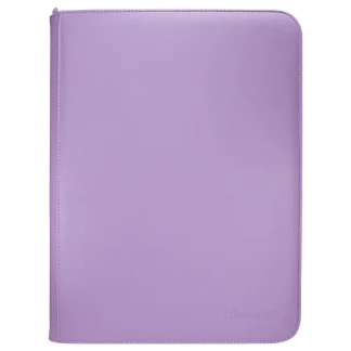 PRO-BINDER ZIPPERED VIVID 9-POCKET PURPLE