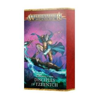 WARSCROLL CARDS: DISCIPLES  TZEENTCH