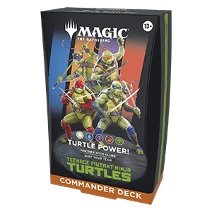 Magic The Gathering: Teenage Mutant Ninja Turtles Commander Deck - Turtle Power!