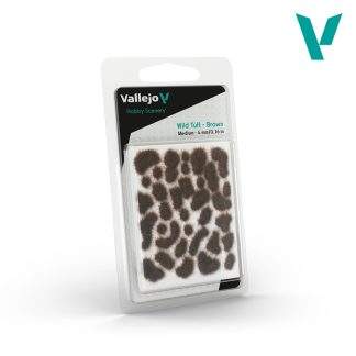 Wild Tuft – Brown 4 mm