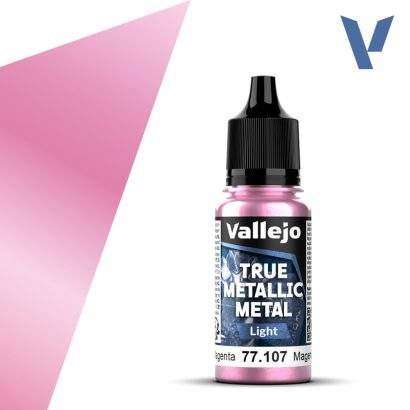 Vallejo True Metallic Metal: Crimson Magenta (Light) (18ml)