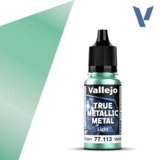 Vallejo True Metallic Metal: Beetle Green (Light) (18ml)