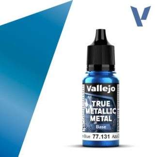 Vallejo True Metallic Metal: Sapphire Blue (Base) (18ml)