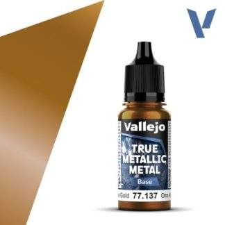 Vallejo True Metallic Metal: Arcane Gold (Base) (18ml)