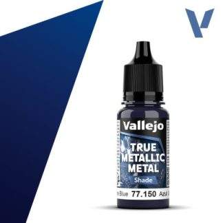 Vallejo True Metallic Metal: Ultramarine Blue (Shade) (18ml)
