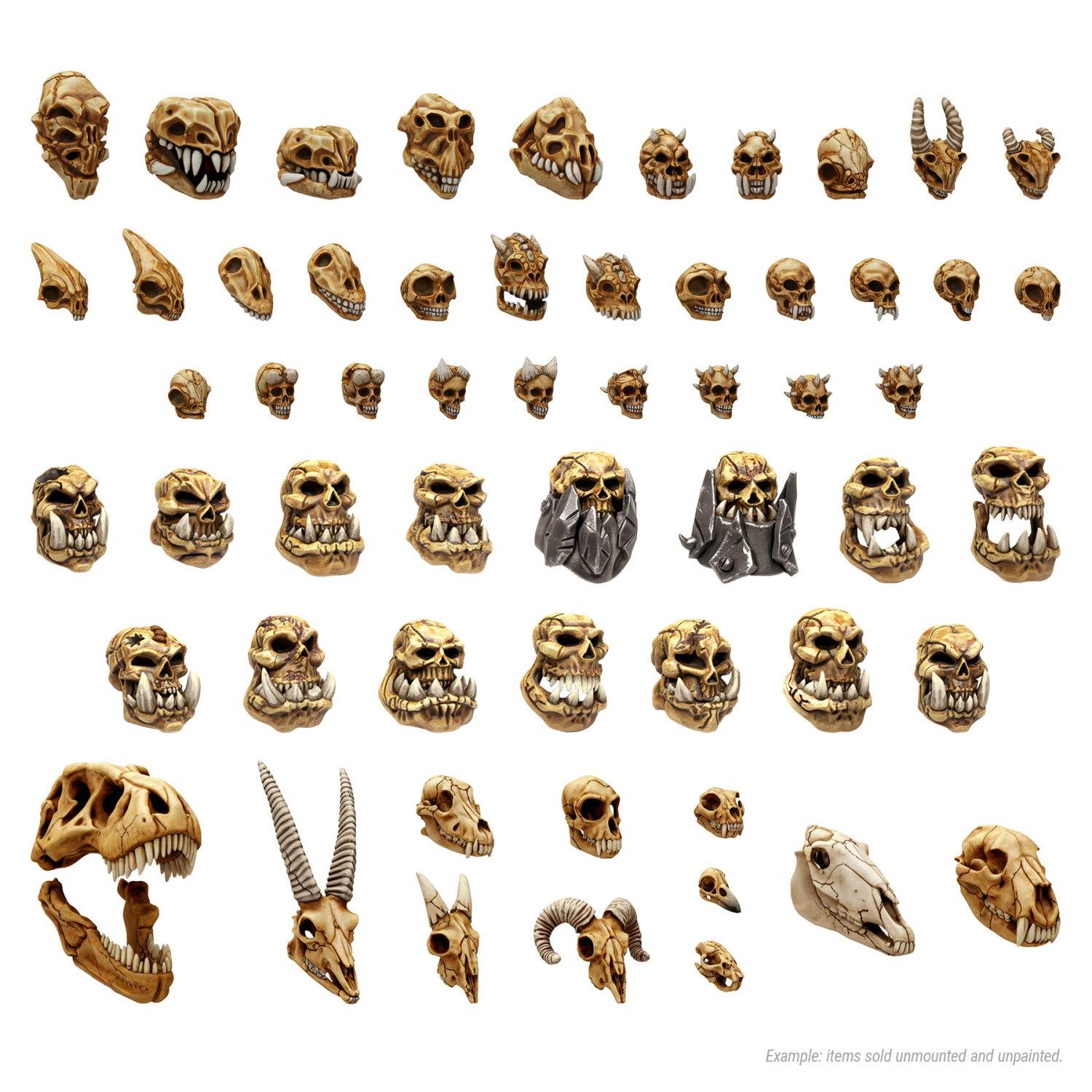 300x Battlefield Creature Skulls 1:48-1:35 - Bild 5
