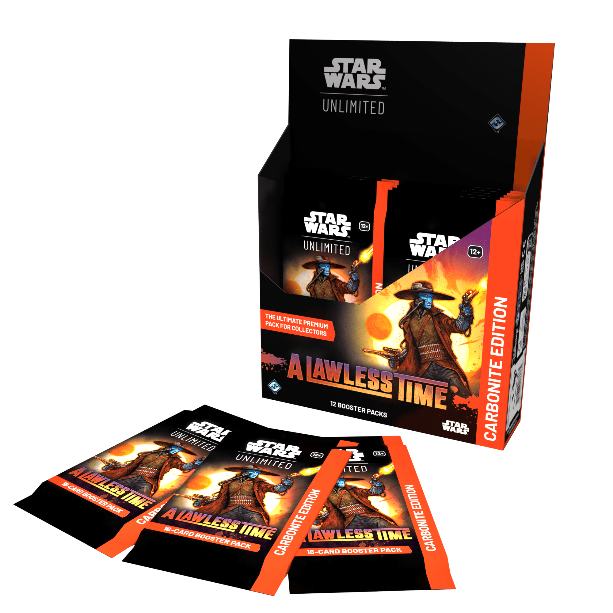 Star Wars: Unlimited - A Lawless Time Carbonite Booster Display (12) - Bild 2