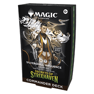 Magic The Gathering: SECRETS OF STRIXHAVEN Commander Deck - Silverquill Influence