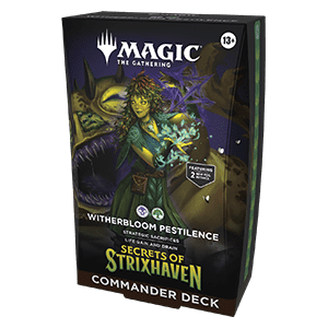 Magic The Gathering: SECRETS OF STRIXHAVEN Commander Deck - Witherbloom Pestilence