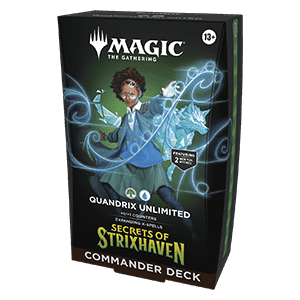 Magic The Gathering: SECRETS OF STRIXHAVEN Commander Deck - Quandrix Unlimited