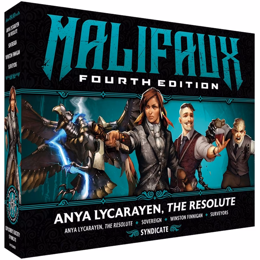 ANYA LYCARAYEN, THE RESOLUTE (SYNDICATE)