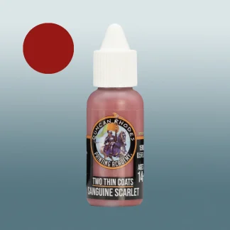 Two Thin Coats - Sanguine Scarlet (Midtone)