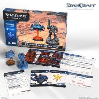 StarCraft®: Terran Hero - Jim Raynor & Point Defense Drone (plastic) (2)