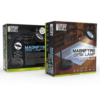 MAGNIFYING DESK LAMP - BLACK