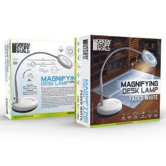MAGNIFYING DESK LAMP - WHITE