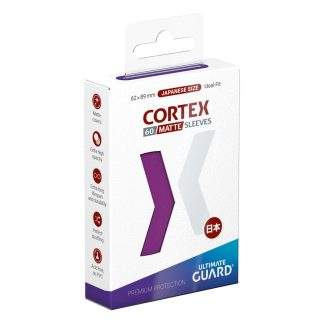 ULTIMATE GUARD CORTEX SLEEVES MATTE JAPANESE SIZE (60) - PURPLE