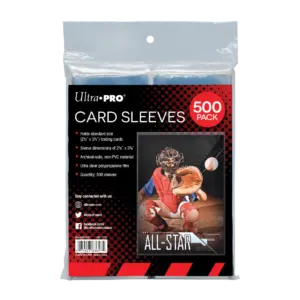2.5" x 3.5" Soft Trading Card PENNY SLEEVES 500pct PACK