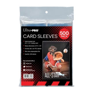 2.5" x 3.5" Soft Trading Card PENNY SLEEVES 500pct PACK