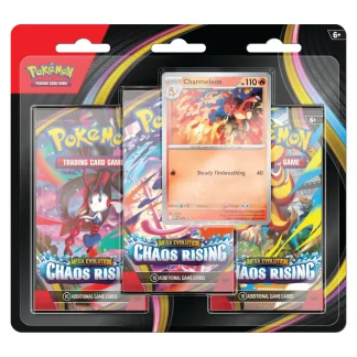 Pokémon Mega Evolution - Chaos Rising 3-pack Blister