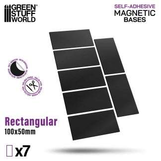 Green Stuff World - Self-Adhesive Magnetic Bases (100x50mm)