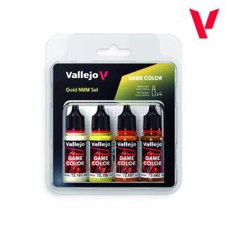 Vallejo Game Color - Gold NMM Set