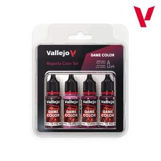 Vallejo Game Color - Magenta Color Set