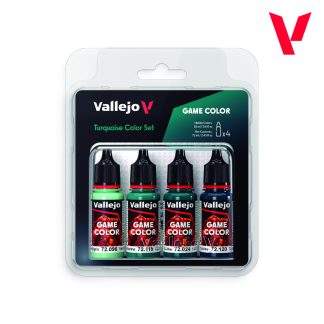 Vallejo Game Color - Turquoise Color Set