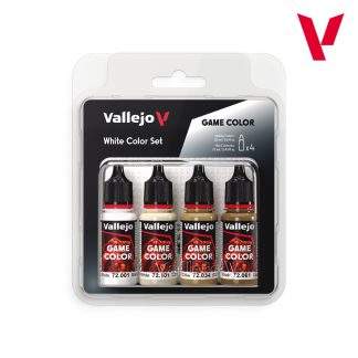Vallejo Game Color - White Color Set