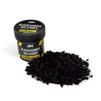AK BLACK RUBBER BIG STONES
