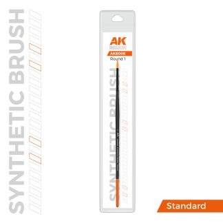 AK SYNTHETIC BRUSH – ROUND 1