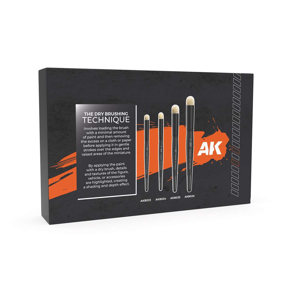 AK SET OF DRY BRUSHES - Bild 2