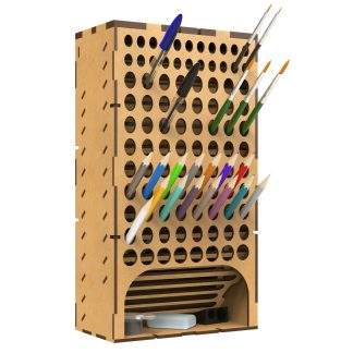 Vertical Paint Brush Holder