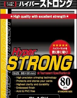 KMC Standard Hyper Strong Black (64)