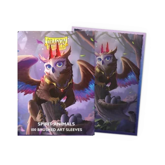 Dragon Shield Matte Brushed Art - The Dragowlis (100)